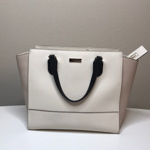 Kate Purse - White/Cream Crossbody Bag